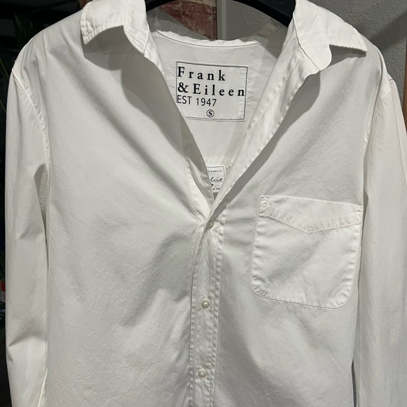 Frank & Eileen SILVIO Untuckable Button-Up Shirt SUPERLUXE in Small - Picture 7 of 16